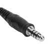 Telescopic Throat Vibration Microphone Earphone Headphone for Walkie Talkie Radio