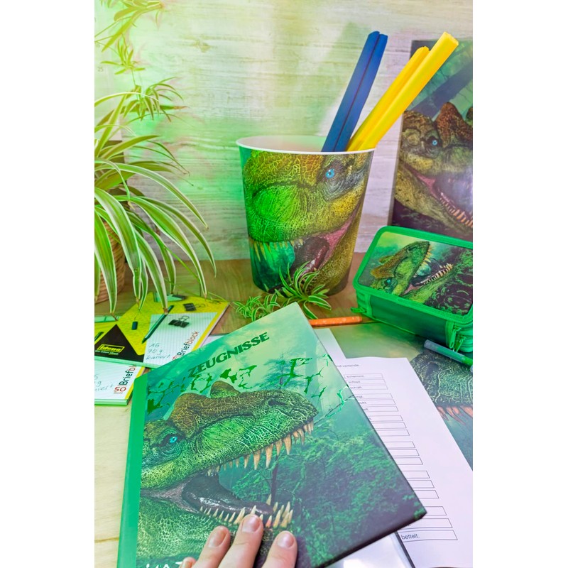 Idena 20131 Certificate Folder in Dinosaur Design with 12 Sleeves