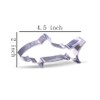 11.4 cm Shark Cookie Cutter - Stainless Steel