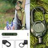[Mirhua] Reel Key Chain Ultra Lightweight Durable Telescopic Key Chain