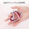 [MUNKEES] Heart Shape Carabiner, Keychain, Aluminum Alloy, Backpack, Bottle Buckle,