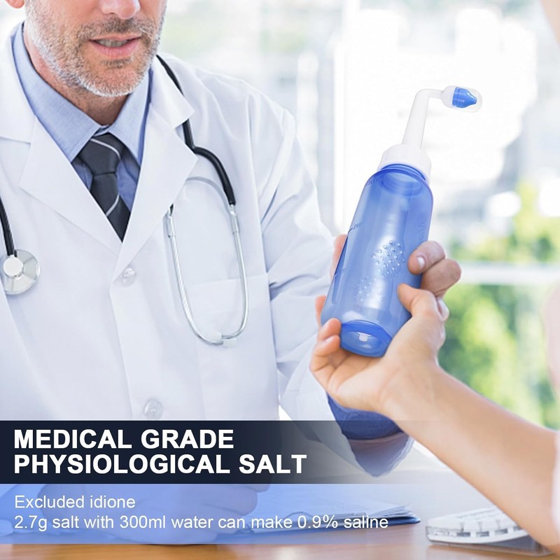 SAMLINSU SAMLINSU Neti Pot Sinus Rinse Kit - 300ml Upgraded