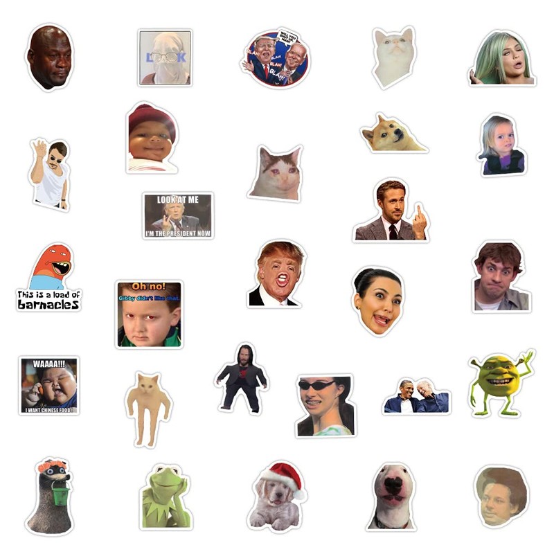 Meme Sticker Meme Sticker Set 200 Pieces Cute Decoration for