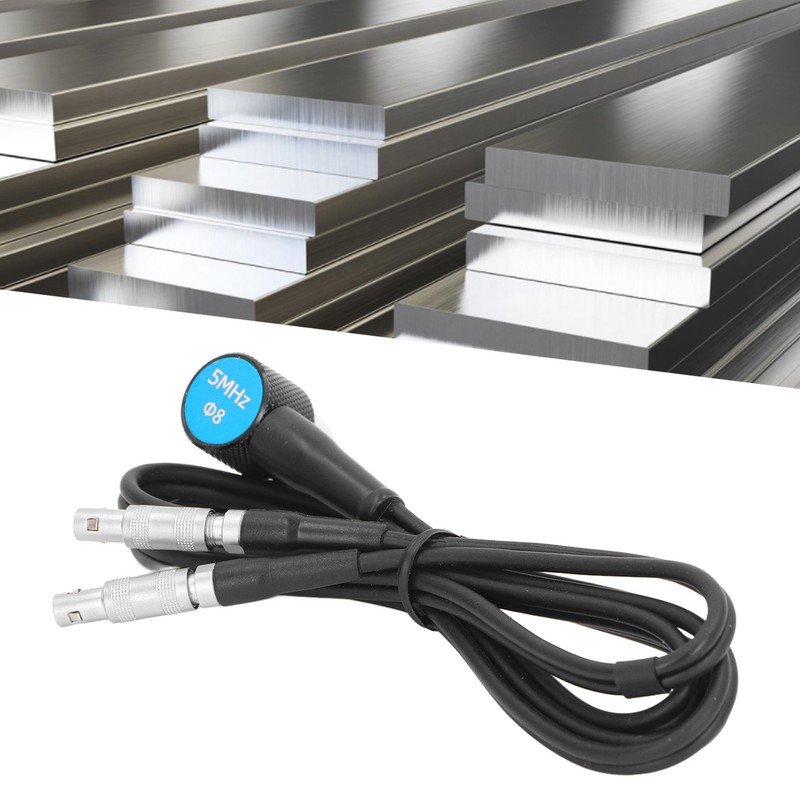 Ultrasonic Thickness Gauge Probe Standard Transducer Tester Meter Monitor 5MHz
