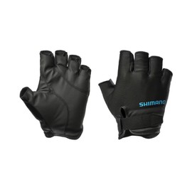 Shimano 01 Basic Gloves, 5 Cut GL-009Y, Black, L