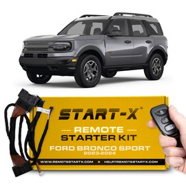 Start-X Plug N Play Remote Starter Kit for Ford Bronco Sport (2023-2024) / Push to Start
