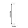 Paulmann 71135 luminaire Ravi IP44 E27 max. 60W Pendant lamp