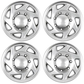 16-Inch Hubcaps Compatible with Ford E150/E250/E350 Econoline Van (1998-2023) – Replaces Part Numbers F8UZ-1130-AA, F7UZ-1130-AA, F8UA-1130-AA, F7UA-1130-AA