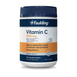 Faulding Buy Faulding Remedies Vitamin C 1000mg Chewable 150 Tablets Online