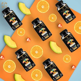 iCare Naturals VitaKidz – Twin Pack Multivitamin Gummies for Kids - Halal Gummies, Vegetarian Friendly, Gluten Free - No Artificial Flavor or Colors or Sweeteners - 90 X 2 count = 180 Count