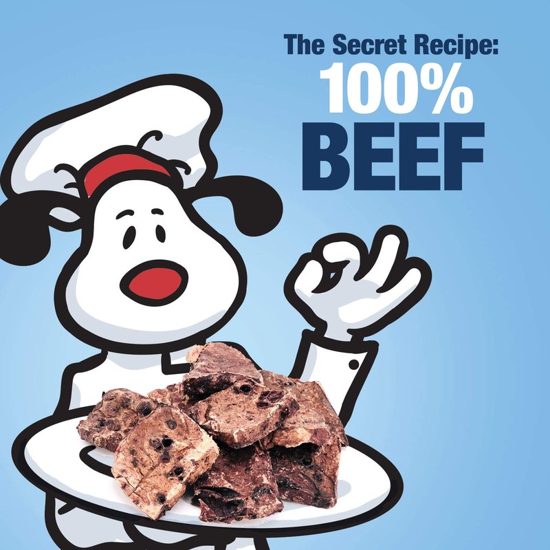 ValueBull Premium Beef Lung Cubes, 0-2 Inch, 10 Pound -