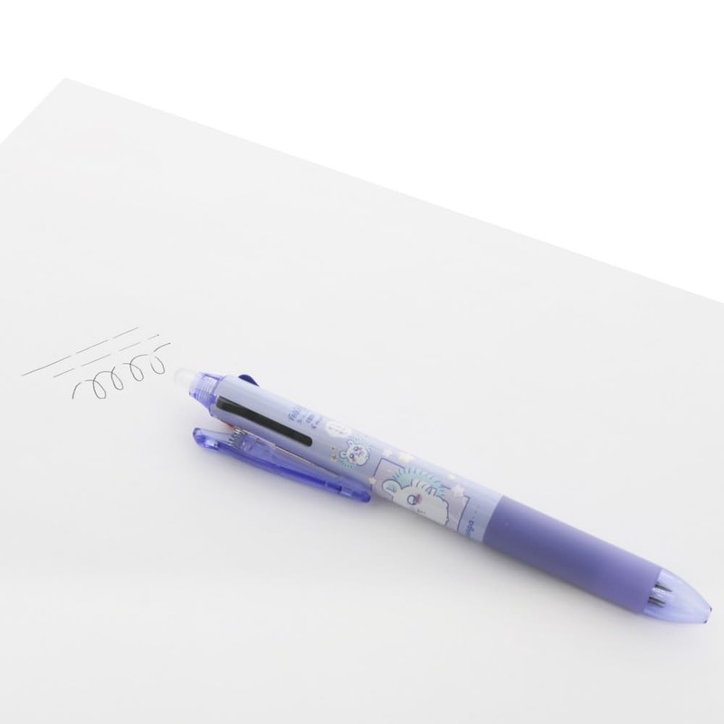 Sunstar Stationery S4653386 Chiikawa Frixion Ball 3 Slim, 3 Colors,