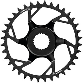 SRAM Unisex Adult CVI772 Ingranaggio 38 D Eagle T-Type 12V Bosch GEN4#, Black, One Size