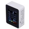 White Infrared CO2 Detector Realtime Reading Accurate Carbon Dioxide Temperature