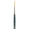 Da Vinci 1270 Series Lettering Brush, Synthetic Fiber, Green, 19.6