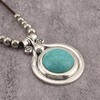 joymiao Chunky Necklace for Women Bohemian Long Leather Rope Necklace