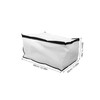 ABOOFAN 2pcs Transparent Quilt Storage Bags with Zipper Compression Organizers