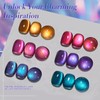 Born Pretty Cat Magnetic Eye Gel Nail Polish Glitter Auroras