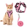 Dooradar Cat Harness and Leash Set, Escape Proof Safe Adjustable