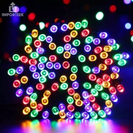 Importeek Serie Foco Luces Navideñas Decorativa Multicolor 100 Leds 6m