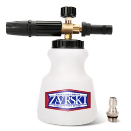 Zavrski Foam Cannon Foam Lance for Kärcher K2 K3 K4 K5 K6 K7 Pressure Washer Foam Sprayer Foam Gun Car Wash with 1/4 Inch Quick Coupling 1 L Snow Foam Lance Adjustable Foam Nozzle