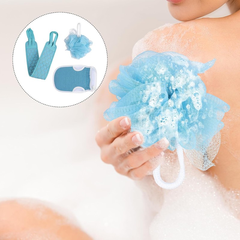 Guantes Exfoliantes de Baño FUOYLOO – Limpieza Profunda Diaria y