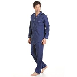 Haigman Gents Poly Cotton Pyjamas 7490 Navy 3XL