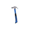 Century Drill & Tool 72234 Curved Claw Fiberglass Hammer, 16-Ounce