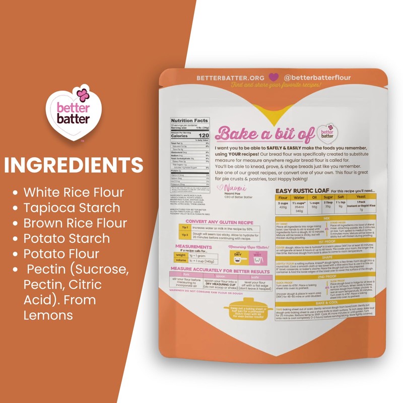 Better Batter Bread Flour | Certified Kosher & Gluten Free