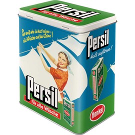 Nostalgic-Art 30137 Persil - Washing on the Line, Storage Tin L