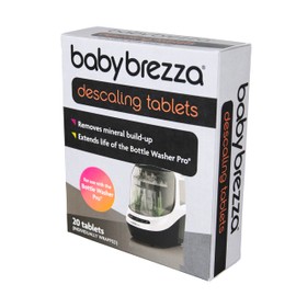 Baby Brezza Descaling Tablets Bottle Washer Pro and ALL BRANDS of Bottle Washers