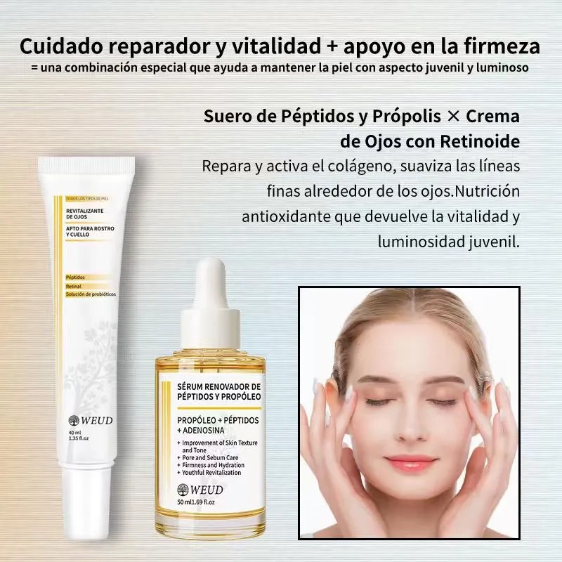 Weud Skincare Express Hidratante Aclarante Facial Ojos Kit