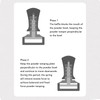 Coffee Tamper Aluminum Alloy Stainless Steel Constant Pressure Spring Powder