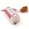Zivases 2-Pack ER17/33 PLC Batterywith Brown JAE2.5mm-4P Plug for 3G2A9-BAT08