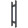 BARNSMITH 36" Barn Door Push Pull Handle,Heavy Duty Grade-304 Stainless