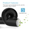 Dryer Vent Hose, 4'' Flexible Duct 16FT with 2 Duct