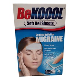 Be Koool Migraine Soft Gel Sheets