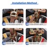 Snow Chains, Emergency Anti-Skid Tire Chains for SUV, Cars, Sedan,