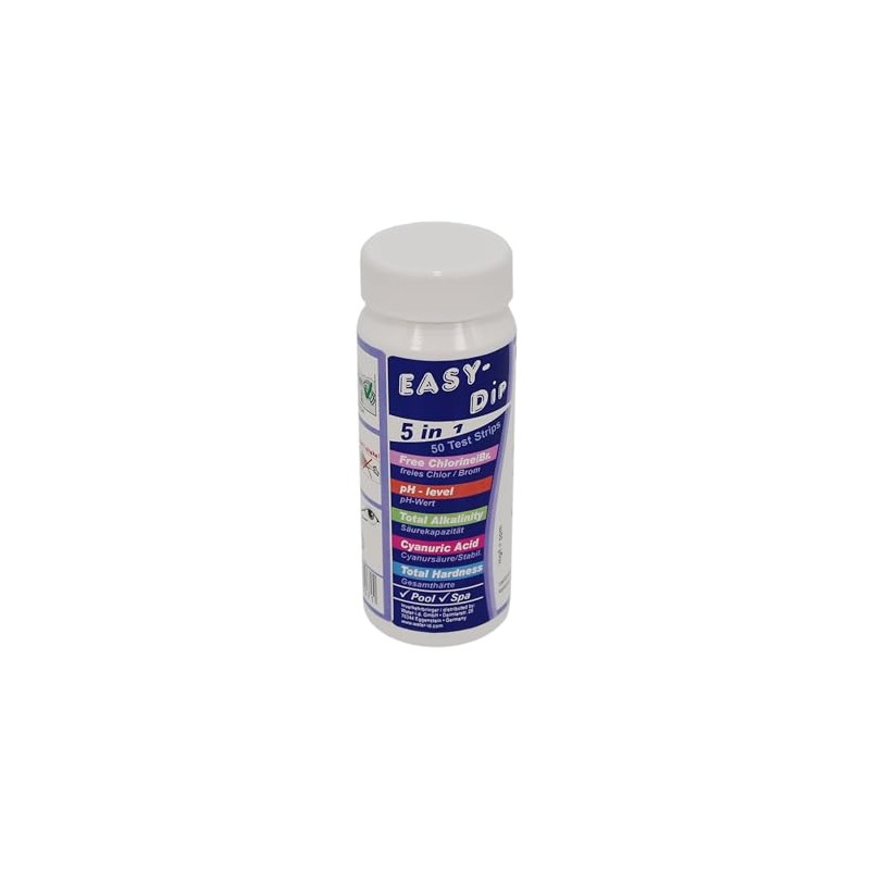 HAF® Test Strips 5 in 1 for Pool & Spa