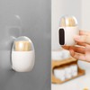 White Magnetic Toothpick Holder, Toothpick Storage Box Large Capacity Transparent