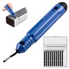 Deburring Tool Kit, Engraving Tools with 10 Pcs 360 Degree