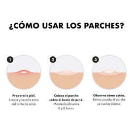 Hero Mighty Patch Original, Parche Facial con Hidrocoloide para Acné, 48 Parches
