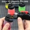 OPHIR 0.3mm Airbrush Kit, Siphon Feed Airbrush Gun with 5X