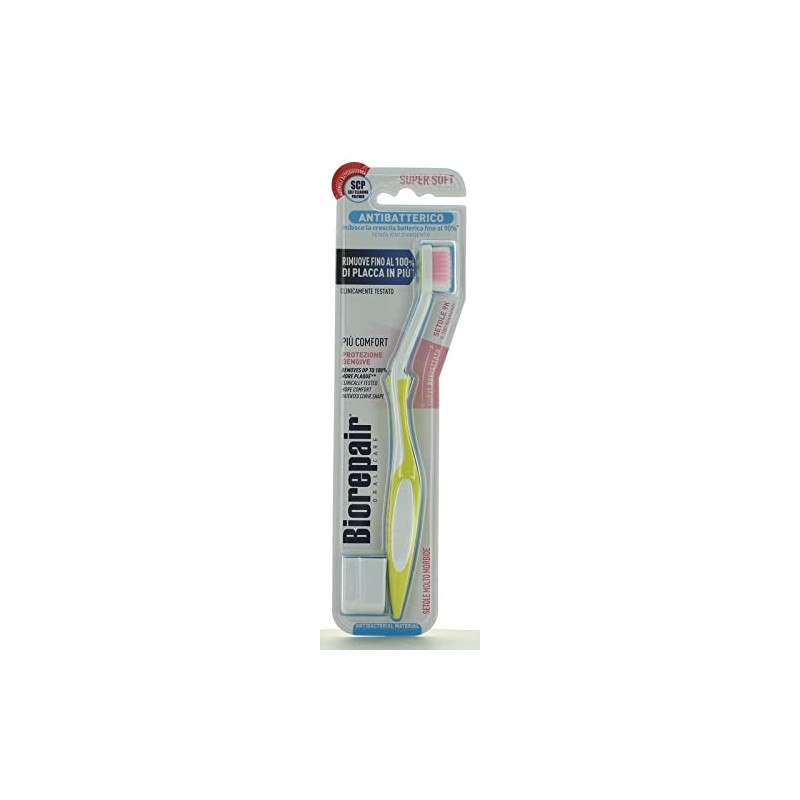 Biorepair : Oral Care Pro Toothbrush "Curve"- Very Soft, Pack