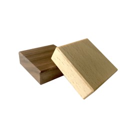 KATOMOKU Square Km-69 Walnut Beach Building Block Magnet