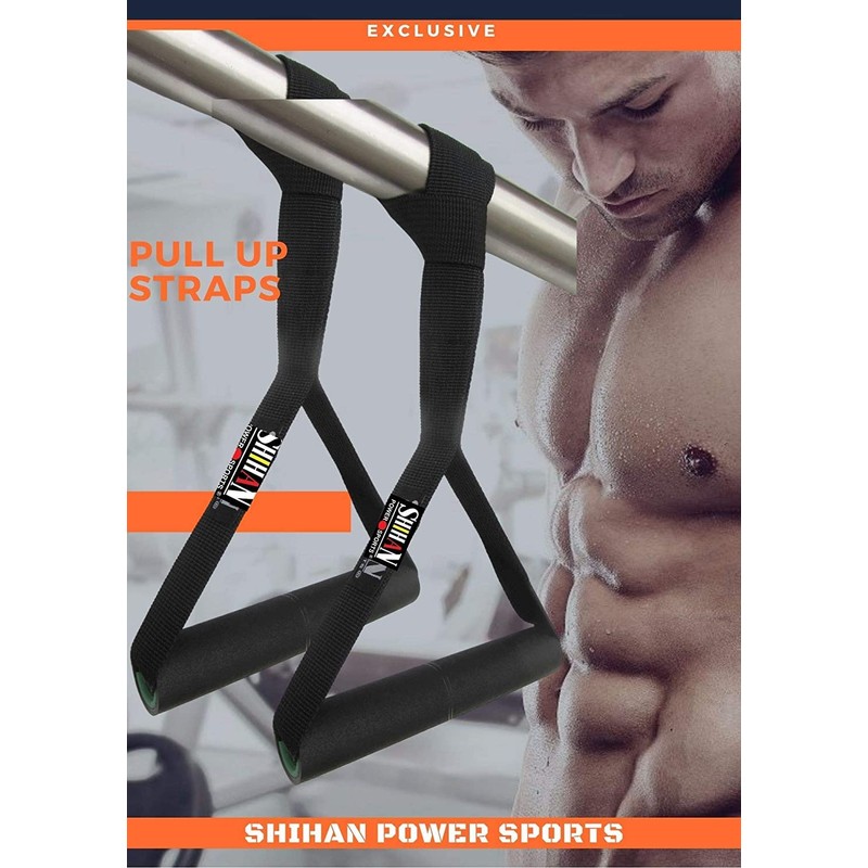 Portable Shihan Pull up Straps PULL-TIE Straps Ab Straps Chinning