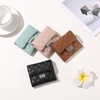 GOIACII Women's Small Soft Leather Wallet, Short Format Purse with