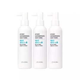 Atomy 애터미 생모단수 머리빠짐 완화 두피케어 200ml 3개 Ateromy Scalp Care for Hair Loss Relief 200ml, 3 Pieces