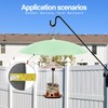 andergi 19.25-Inch Extra Large Squirrel Baffle,Hummingbird Feeder Shade Dome Cover,