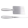 Food Scraper with Picking Stick Stainless Steel Dough Scraper Multipurpose